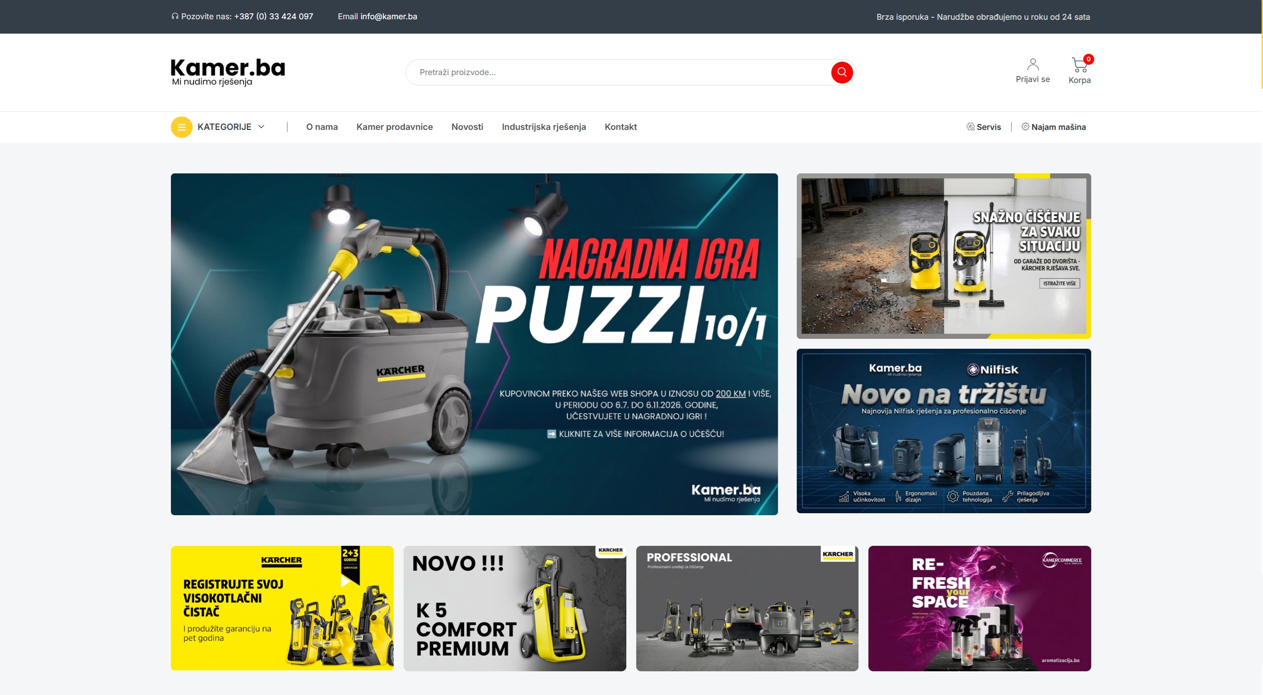 Predstavljamo novi Kamer.ba